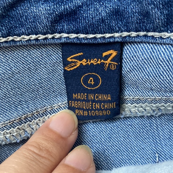 Seven Jean Shorts - Picture 6 of 9